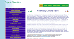 Desktop Screenshot of chemistrylecturenotes.com